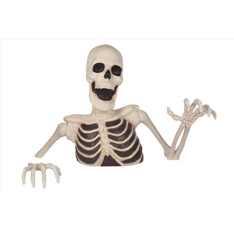Seasons 35 in. Ground Breaker Skeleton Halloween Decor