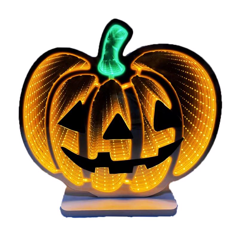 Celebrations Orange 192 ct 11.8 in. LED Prelit Pumpkin Halloween Decor (Pack of 4)