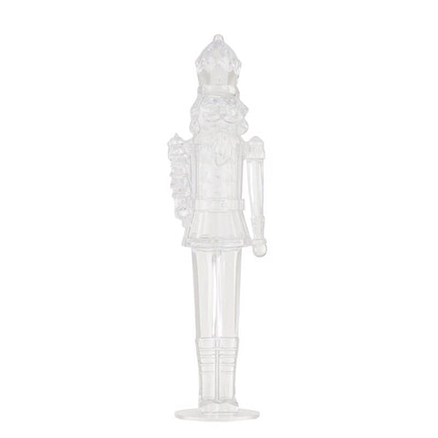 Creative Co-Op Clear Nutcracker Table Decor 11 in. (Pack of 6)