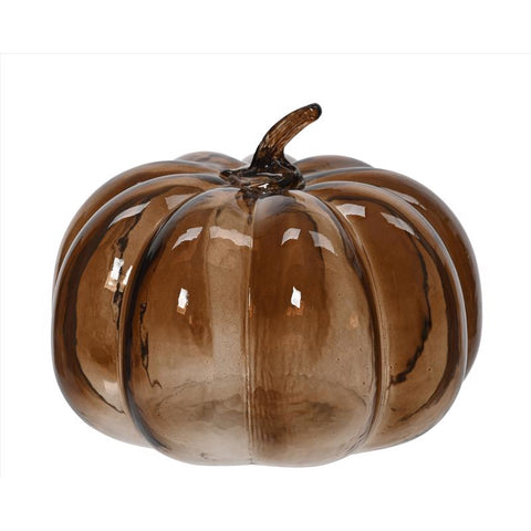 Decoris 8 in. Pumpkin Fall Decor (Pack of 4)