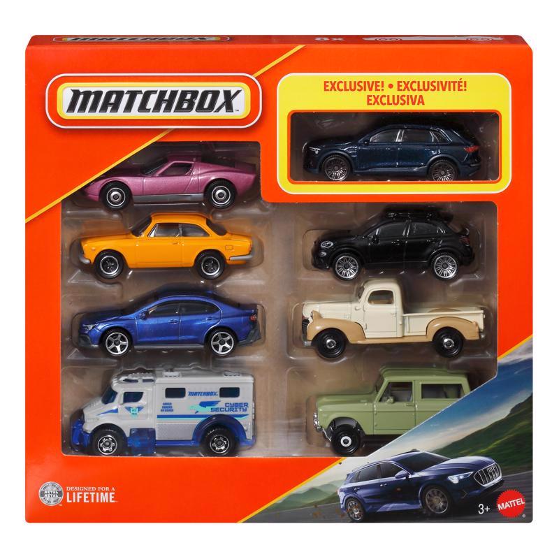 Matchbox 1:64 Scale Die-Cast Toy Cars Assorted 8 pc (Pack of 6)