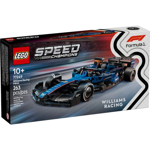 LEGO Speed Champions William Racing FW46 Set de construcción multicolor 263 piezas
