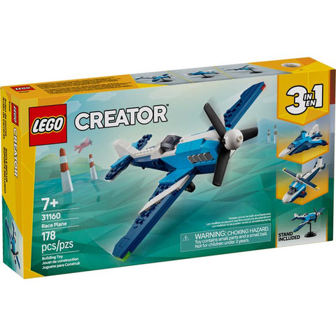 LEGO Creator Avión de Carreras Juguete de Construcción Multicolor