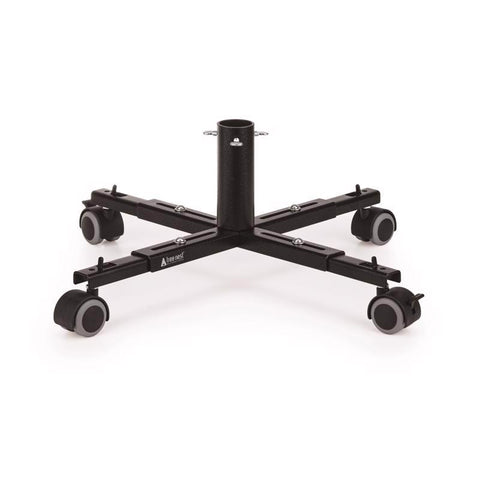 Tree Nest Metal Artificial Rolling Christmas Tree Stand 6 ft.