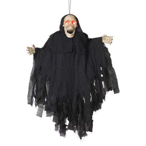 Gerson 43 in. Animated Hanging Skeleton Halloween Decor (Pack of 6)