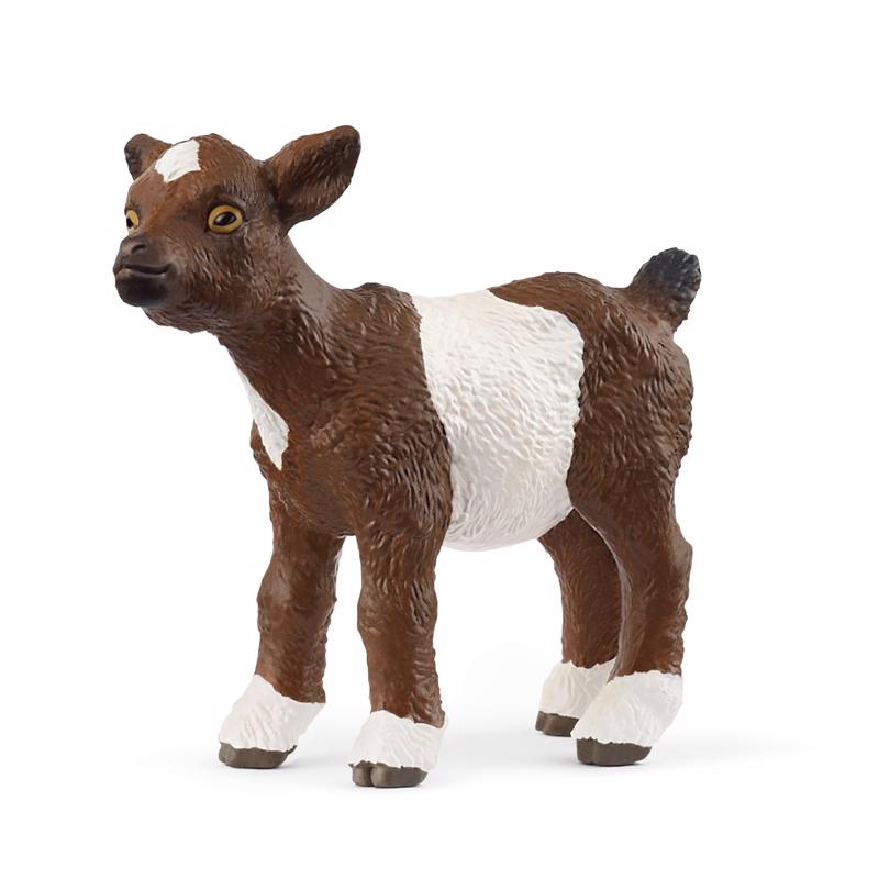 Schleich Farm World Kid Goat Figurine Brown/White 1 pc (Pack of 5)