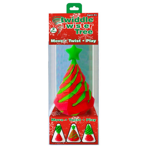 Zorbitz Twiddle Twister Juguete antiestrés Rosa/Rojo (Paquete de 12)