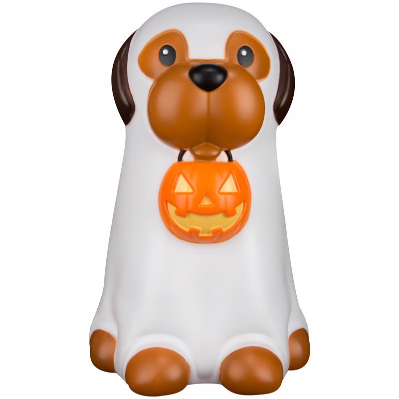 Lámpara LED de perro fantasma inflable Gemmy, 1 ud.