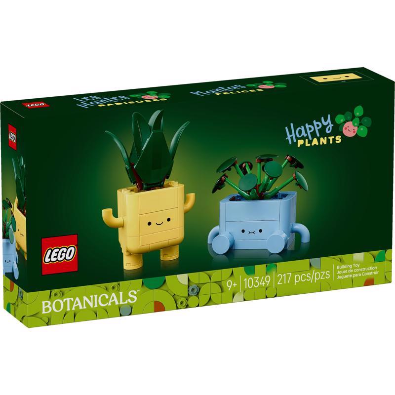 LEGO Botánica Set de construcción Plantas felices Multicolor 217 piezas