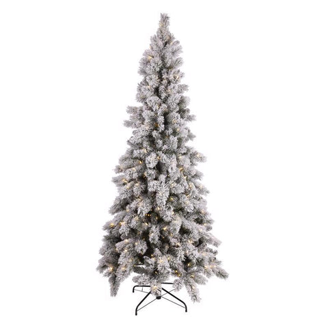 Holiday Bright Lights 7 ft. Slim LED 400 ct Arcadia Pine Color Changing Christmas Tree