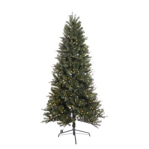 Holiday Bright Lights 9 ft. Full LED 1000 ct Virginia Classic 1-2 Color Changing Christmas Tree