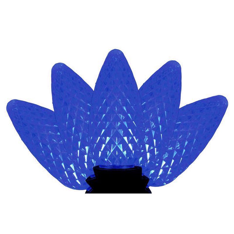 Holiday Bright Lights LED PS C9 Blue 25 ct Christmas Light Bulbs