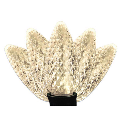 Holiday Bright Lights LED PS C9 Warm White 25 ct Christmas Light Bulbs