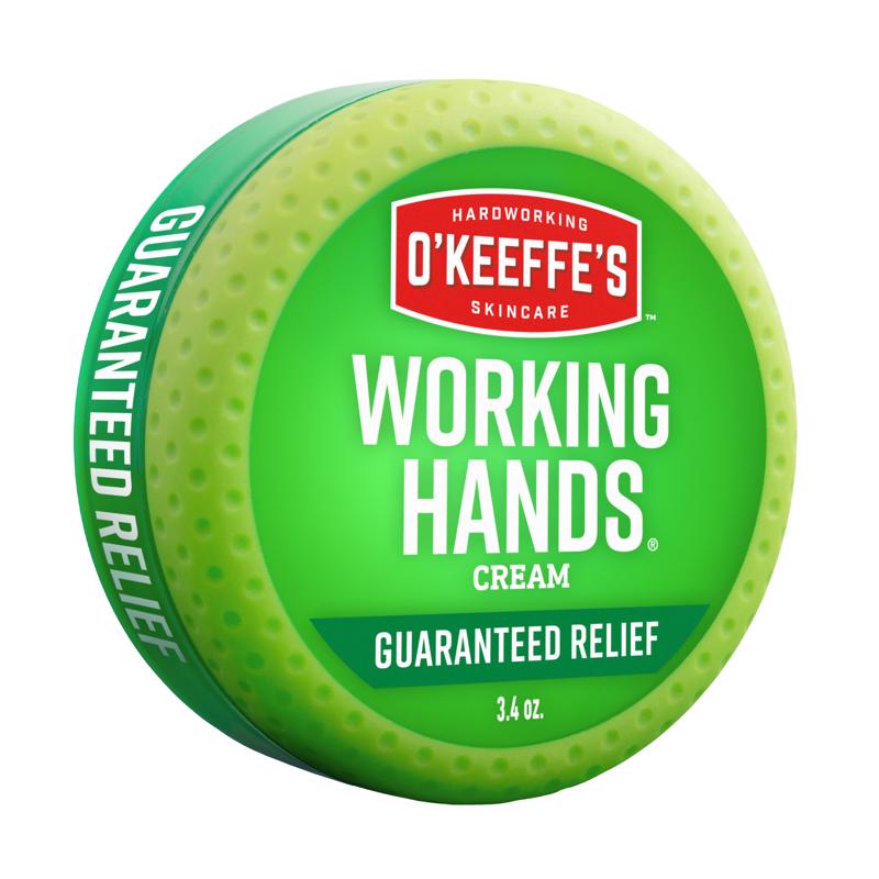 Crema reparadora para manos sin aroma O'Keeffe's Working Hands, 3,4 oz, 1 unidad (paquete de 6)