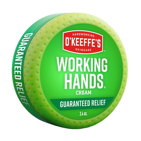 Crema reparadora para manos sin aroma O'Keeffe's Working Hands, 3,4 oz, 1 unidad (paquete de 6)
