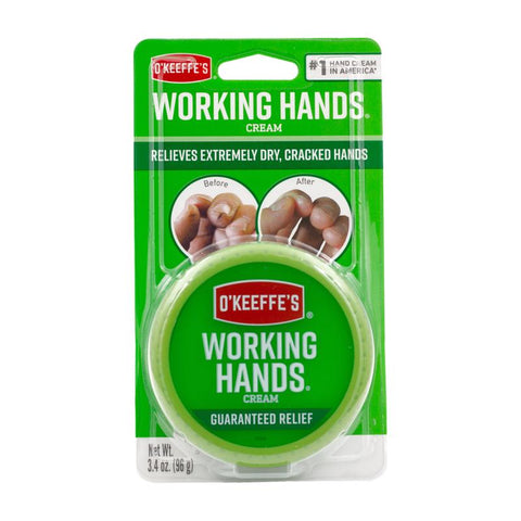O'Keeffe's Working Hands No Scent Hand Repair Cream 3.4 oz 1 pk (Pack of 6)