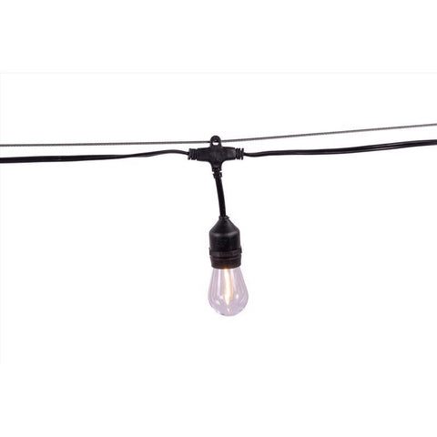 Belle Luci LED Patio Light Set Warm White 18 ft. 10 lights
