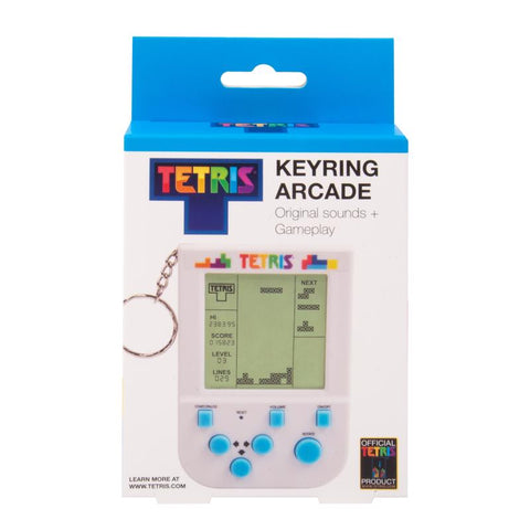 Llavero Fizz Tetris Juego Arcade Blanco