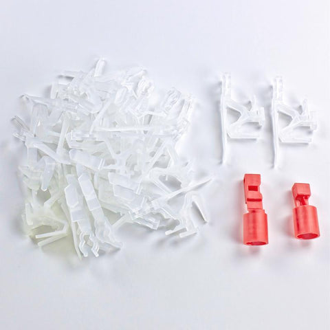 Simple Living Solutions Ladderless Light Clips 50 pk