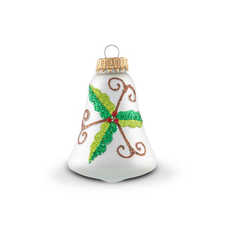 Krebs Red/White Holiday Greenery/Holly Ornaments (Pack of 12)