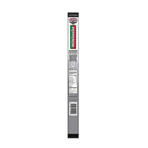 Old Trapper Pepperoni Snack Stick 1.2 oz Shrink Wrapped (Pack of 24)
