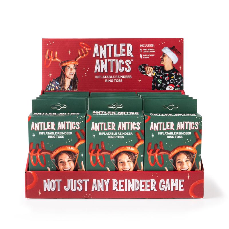 Antler Antics Reindeer Inflatable Game Brown/Orange (Pack of 15)