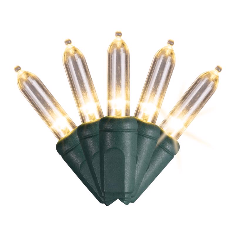 Celebrations Platinum LED T5 Warm White 50 ct String Christmas Lights
