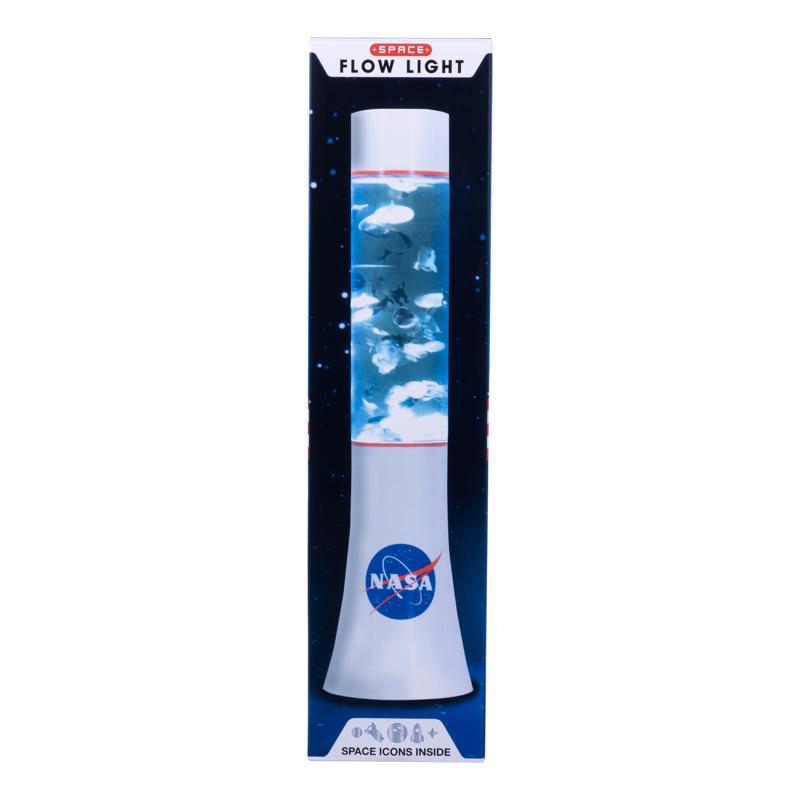 Lámpara de flujo espacial NASA multicolor
