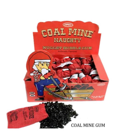 Espeez Coal Mine Naughty Nugget Chewing Gum 1 pk 2 oz (Pack of 24)