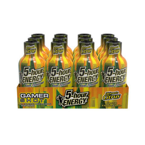 5-hour Energy Ultimate Citrus Sugar Free Citrus Lime Energy Shot 1.93 fl. oz. (Pack of 12)