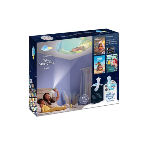 Proyector de cuentos Moonlite Disney Princess Story, azul