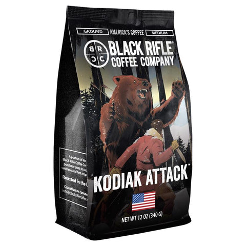 Black Rifle Coffee Company Kodiak Attack Ground Coffee 1 pk (Pack of 6)