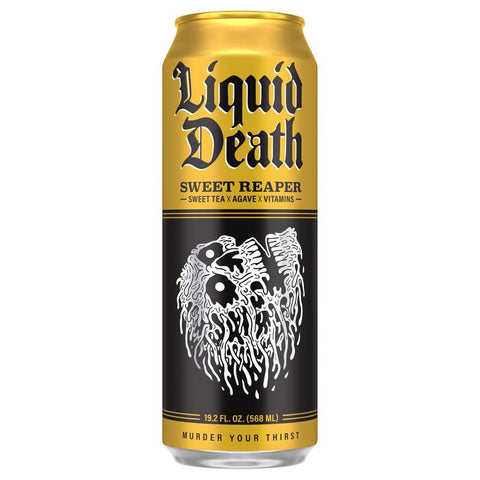 Liquid Death Sweet Reaper Sweet Tea Tea 19.2 fl. oz. 1 pk (Pack of 12)