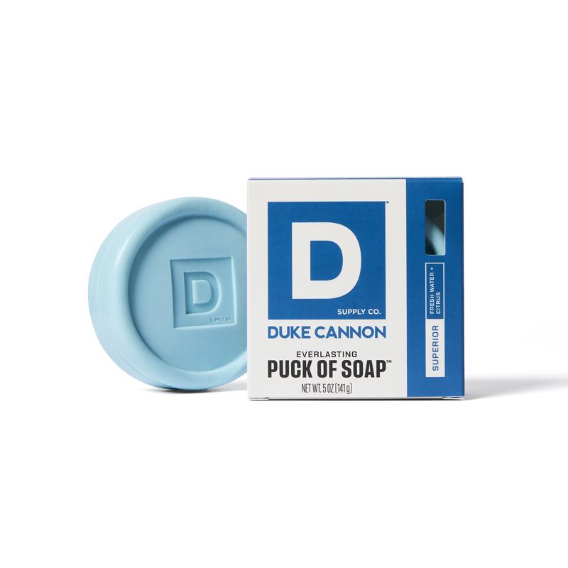 Duke Cannon Superior Jabón en barra con aroma a agua fresca y cítricos 5 oz 1 pquete