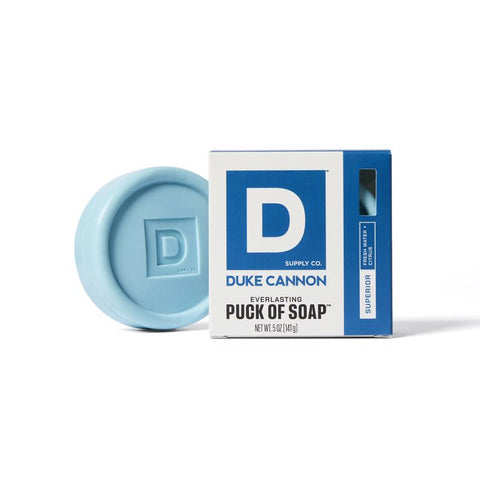 Duke Cannon Superior Jabón en barra con aroma a agua fresca y cítricos 5 oz 1 pquete