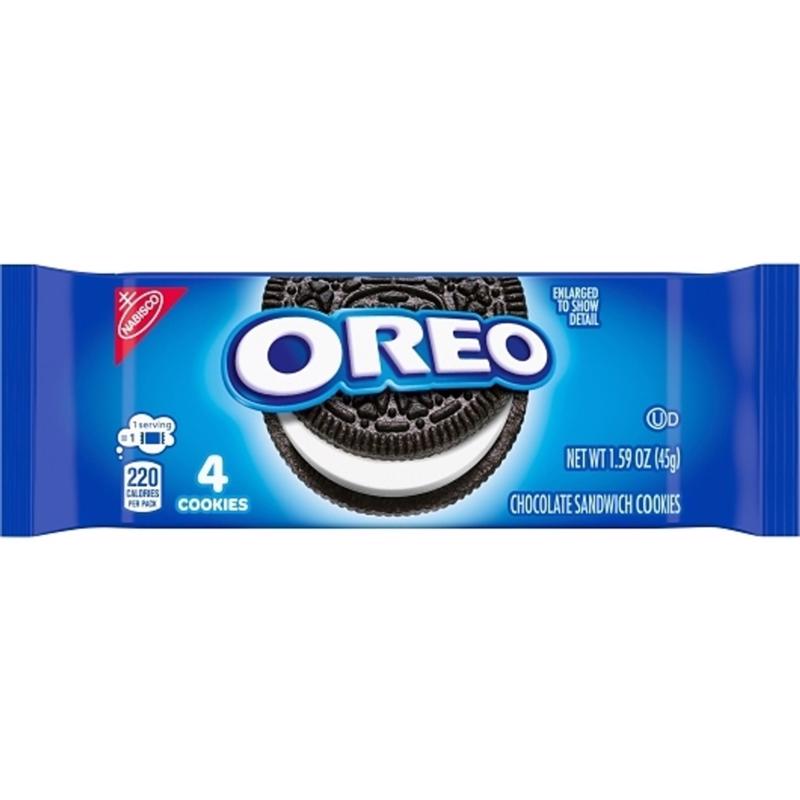 Oreo Chocolate Cookies 1.59 oz Packet (Pack of 10)