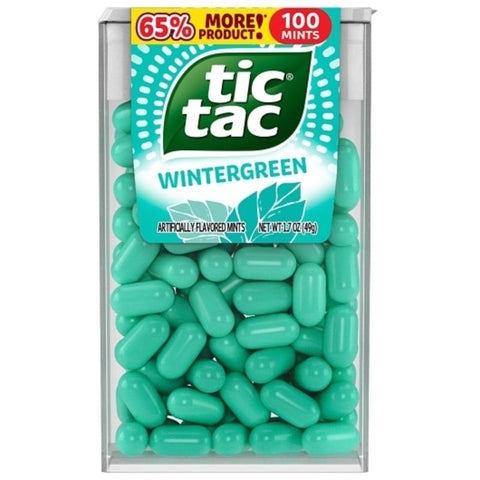 Tic Tac Wintergreen Mints 1.7 oz (Pack of 12)