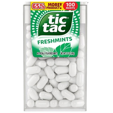 Tic Tac Fresh Mints 1.7 oz (Pack of 12)
