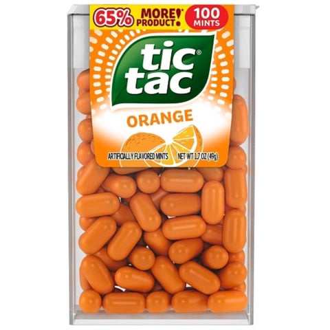 Tic Tac Orange Mints 1.7 oz (Pack of 12)