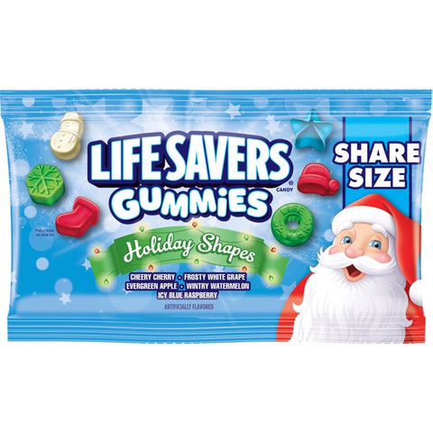 Life Savers Holiday Shapes Assorted Gummy Candy 3.6 oz (Pack of 90)