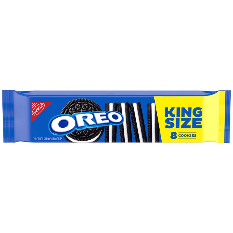 Oreo Chocolate Sandwich Cookies 4 oz Pouch (Pack of 12)