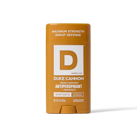 Duke Cannon Trench Warfare Orange Antiperspirants/Deodorants 3 oz 1 pk
