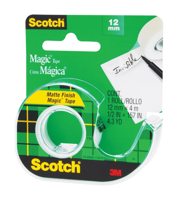 Scotch Magic 1/2 in. W X 450 in. L Tape (Pack of 8)