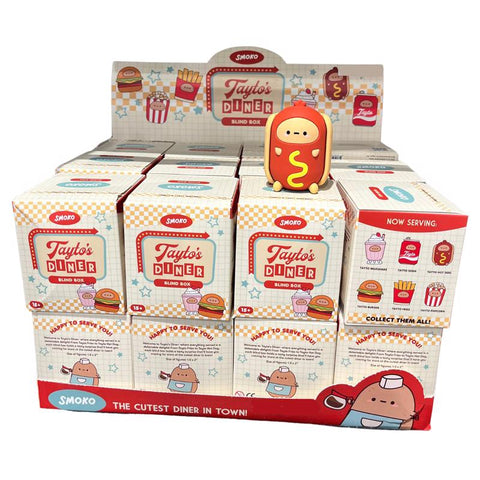 Smoko Tayto Diner Blind Box Figure Multicolored (Pack of 24)