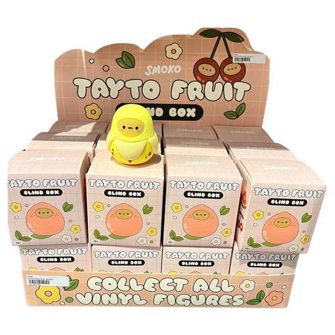 Smoko Tayto Fruit Blind Box Figure Multicolored (Pack of 24)