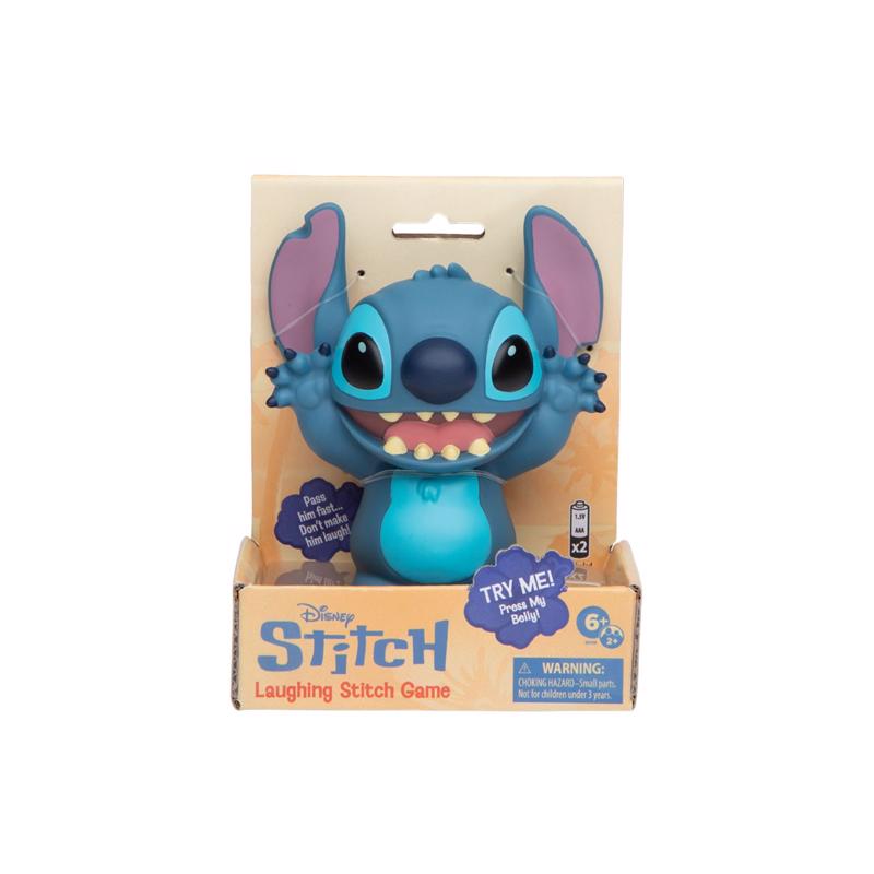 Disney Lilo and Stitch Laughing Stitch Game Figurine Blue