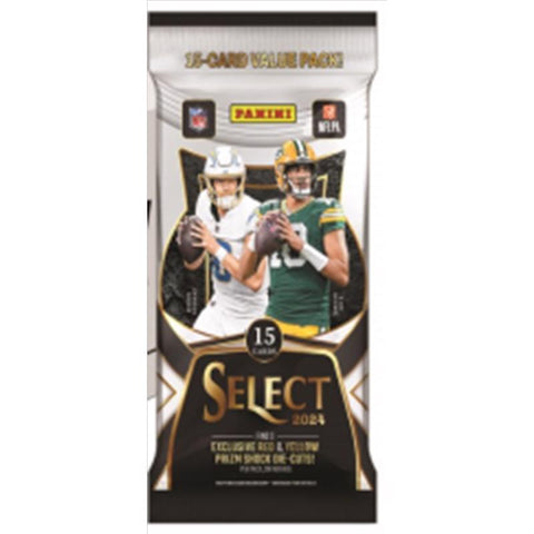 Panini NFL 2024 Select Football Fat Pack Trading Cards 15 pc (Pack of 12)