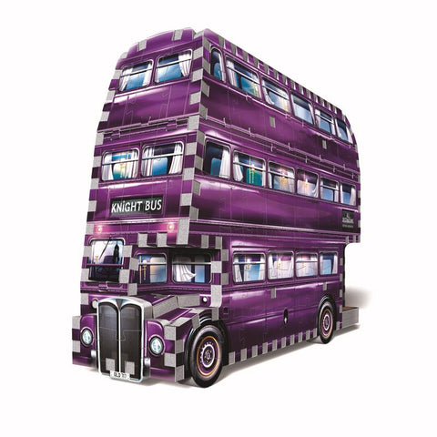 Rompecabezas 3D Wrebbit3D Harry Potter Knight Bus Multicolor 280 piezas