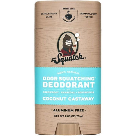 Dr. Squatch Coconut Castaway Deodorant 2.65 oz 1 pk