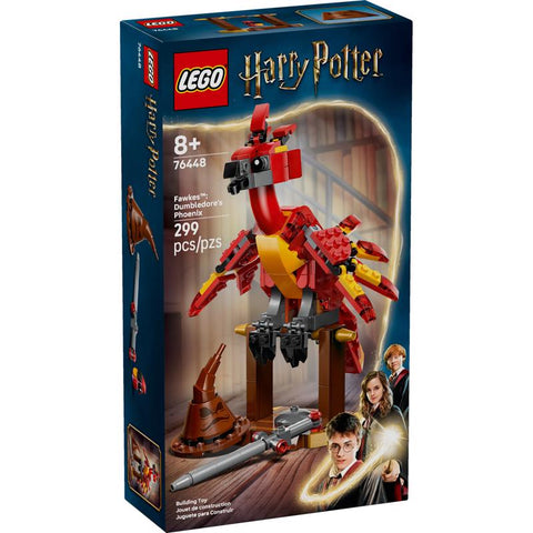 LEGO Fawkes Dumbledore's Phoenix Building Set Multicolored 299 pc